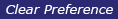 Clear Preferences