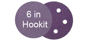 6 in Hookit Abrasive Discs