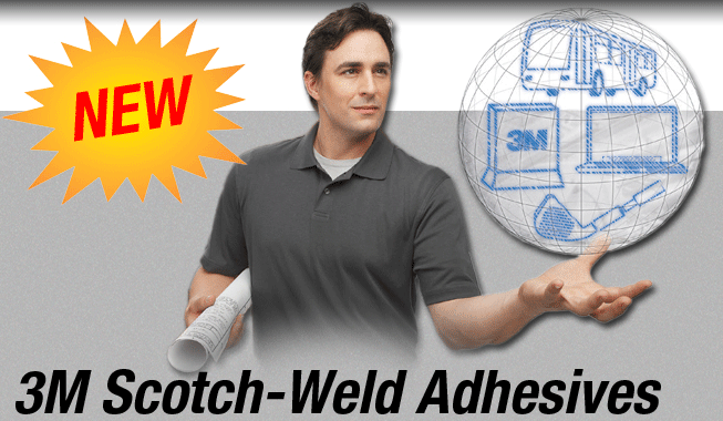New 3M Scotch-Weld Adhesives