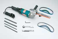 image of 40601 Electric Dynafile II Abrasive Belt Tool Versatility Kit
