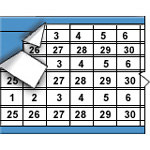 image of Terminal Wire Marker Card (1 thru 48)
