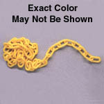 image of Bradylink® Warning Chains (Black; 2" Link)