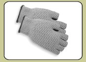 image of Red Steer 1135 SM GREY POWERTOUGH HALF FINGER - SM