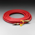 image of 3M(TM) Supplied Air Hose W-3020-50, 50 ft, 1/2 in ID, Industrial Interchange Fittings, Low Pressure 1/Case
