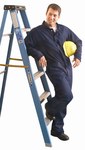 image of OCCUNOMIX G604N XL NAVY; NOMEX FR COVERALL