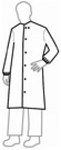image of DuPont Tyvek®  IsoClean® Frock - LG