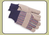 image of Red Steer 19550KS LG LEATHER PALM WITH KNIT WRIST - LG