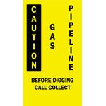 image of Bradystake™ Warning Stake Labels (Polyester Label)