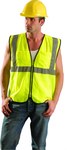 image of OCCU ECO-GCS YLW LG; SURVEYOR VEST ZIP 12 PKT