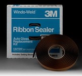 image of 3M(TM) Window-Weld(TM) Round Ribbon Sealer 08612, 3/8 in x 15 ft Kit, 12 per case