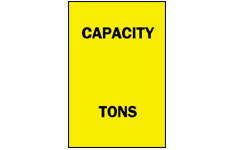 Maintenance Sign (B-555; Black on Yellow; BradyTuff™ Aluminum; 10" H x 7" W) main image