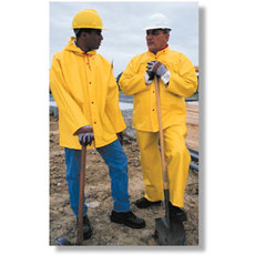 Wet Wear® 550; Yellow PVC, bib overalls; Size XL main image