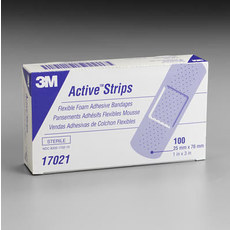 3M(TM) Nexcare(TM) Active(TM) Strips Flexible Foam Bandages 17020 main image