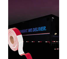Vehicle Conspicuity Tape - Trailer Size (DOT-C2 Red and DOT-C2 White; 45' - 48') main image