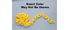 Bradylink® Warning Chains (Alternating Black/Yellow; 3" Link) main image