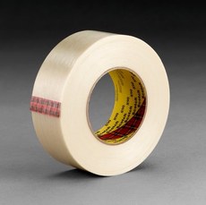 Scotch(R) High Strength Filament Tape 890 Clear, 48 mm x 55 m, 24 per case Bulk main image