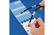 Write-On Self-Laminating Wire and Cable Markers (B-292; (BLANK); Self-Laminating Vinyl; 30/Package) main image