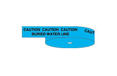 Identoline® Underground Warning Tape - Water (CAUTION: BURIED WATER LINE BELOW; Water) main image