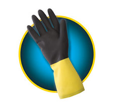 KLEENGUARD® G80 Neoprene/Latex Chemical Resistant Gloves, 8 (M) main image