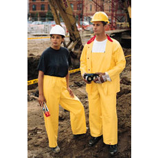 Wet Wear® 600; Yellow PVC, jacket — velvet collar; Size M main image