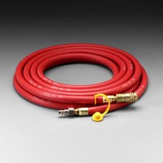 3M(TM) Supplied Air Hose W-3020-50, 50 ft, 1/2 in ID, Industrial Interchange Fittings, Low Pressure 1/Case main image