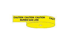 Identoline® Underground Warning Tape - Gas (CAUTION: BURIED GAS LINE BELOW; Gas) main image