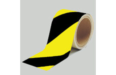 Warning Stripe & Check Tape (B-950; Black and Yellow; (black & yellow diagonal stripes)) main image