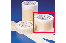 Circular Masks (B-540; Beige Creped Masking Tape; 1.500" (38.10 mm) Diameter) main image