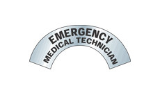 Reflective Hard Hat Stickers (Black on Silver Reflective; Reflective Vinyl Label) main image