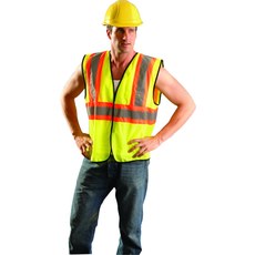 OCCU ECO-GC2T YLW 2X; 2-TONE VEST H&L 1 PKT main image