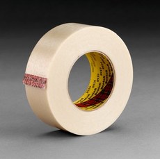 Scotch(R) Filament Tape 8919 Clear, 36 mm x 55 m, 24 per case Bulk main image
