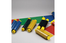 PowerMark® Four Panel Color Ribbon (Black/Red/Blue/Yellow; Four Color; 15"; 8.8" x 200') main image