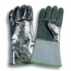 NSA Heat/Thermal - Heavy Duty Leather Foundry Gloves main image