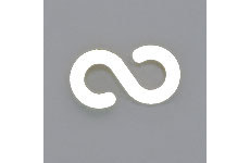 Connecting Hooks (White; 2" L; Hook) main image