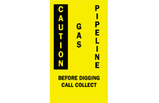 Bradystake™ Warning Stake Labels (Polyester Label) main image