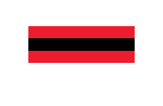 Woven Barricade Tape (B-903; Black and Red; (black & red horizontal warning stripes)) main image