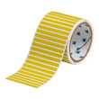 Picture of Brady Yellow Polyester Thermal Transfer THT-17-8591-3-YL Die-Cut Thermal Transfer Printer Label Roll (Main product image)