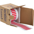Picture of Brady PermaSleeve Red Heat-Shrinkable Polyolefin Thermal Transfer LSZH-187-2-RD-2 Die-Cut Thermal Transfer Printer Sleeves (Main product image)