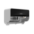 Picture of Kimberly-Clark Professional 58722 ICON Horizontal 2 Rolls Grey / Black Toilet Paper Dispenser (Main product image)