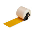 Picture of Brady M610 Yellow Repositionable Indoor/Outdoor Vinyl Thermal Transfer M6C-2000-581-YL Continuous Thermal Transfer Printer Label Roll (Main product image)