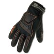 Picture of Ergodyne Proflex 9015F(x) Black Large Pigskin Leather/POM/TPR Full Fingered Work Gloves (Main product image)