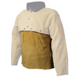 Picture of PIP Boarhide Caiman Brown Large Welding Bib (Main product image)