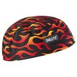 Picture of Ergodyne Chill-Its 6630 Black/Red Hi Cool/Terry Cloth Skull Cap (Main product image)