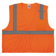Picture of Ergodyne Glowear 8210HL High-Visibility Orange Large/XL Polyester Mesh High-Visibility Vest (Main product image)