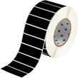 Picture of Brady Black Polyester Thermal Transfer THT-18-8591-3-BK Die-Cut Thermal Transfer Printer Label Roll (Main product image)
