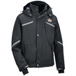 Picture of Ergodyne N-Ferno 6466 Black Small Nylon Cold Condition Jacket (Main product image)