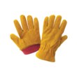 Picture of Global Glove 3200SRF Brown Large Split Cowhide Cotton/Leather Full Fingered Driver's Gloves (Main product image)