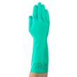Picture of Ansell AlphaTec Solvex 37-175 Green 9 to 9.5 Nitrile Unsupported Chemical-Resistant Gloves (Main product image)