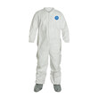 Picture of Dupont Tyvek 400 White Large Tyvek 400 Chemical-Resistant Coveralls (Main product image)