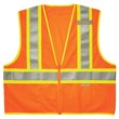 Picture of Ergodyne Glowear 8230Z High-Visibility Orange Large/XL Polyester Mesh High-Visibility Vest (Main product image)